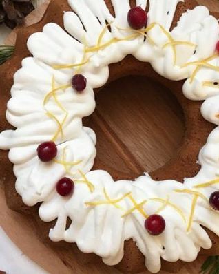 Ароматный лимонный кекс