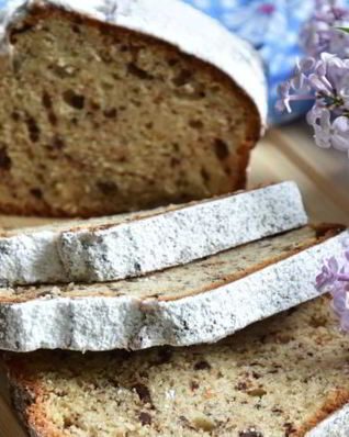 Бананово-шоколадный кекс