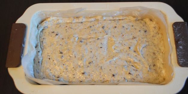 бананово-шоколадный кекс