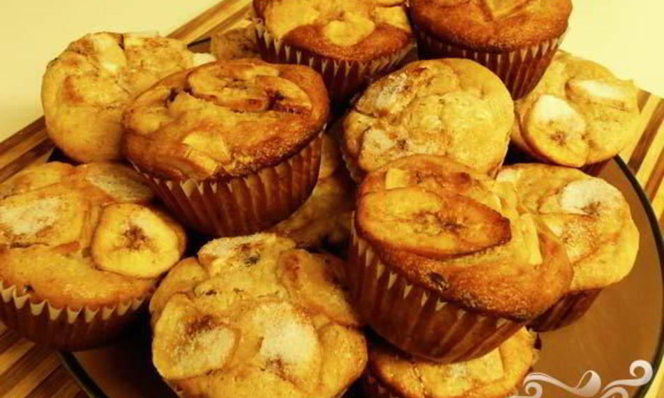 Рецепт банановые кексы маффины