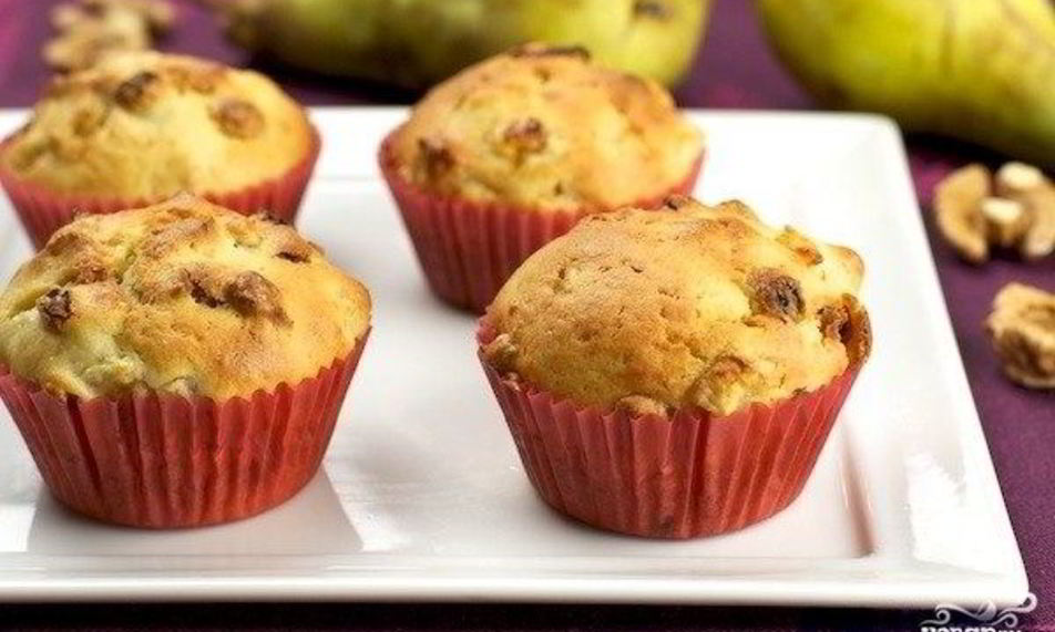 Рецепт грушевые капкейки