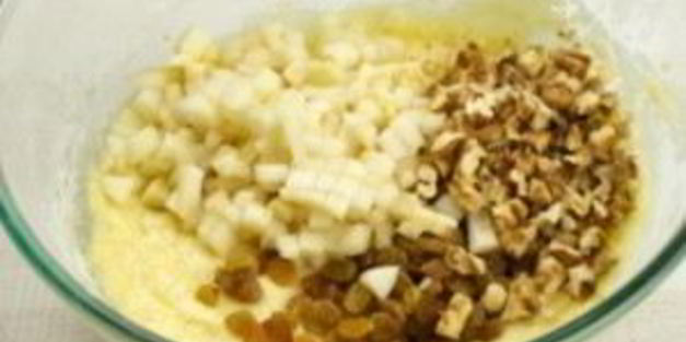 грушевые капкейки