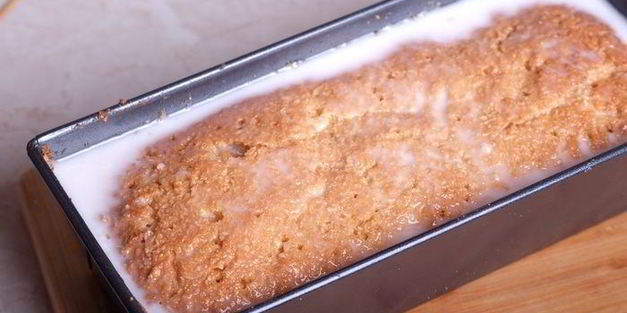 кекс кокосовый новогодний