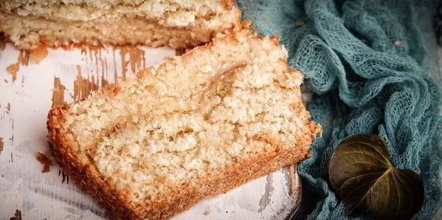 кекс кокосовый новогодний