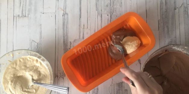 кекс мраморный большой