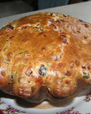 Кекс с фасолью