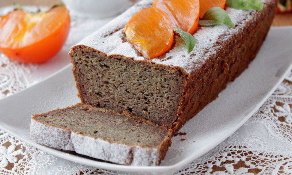 Рецепт кекса с хурмого