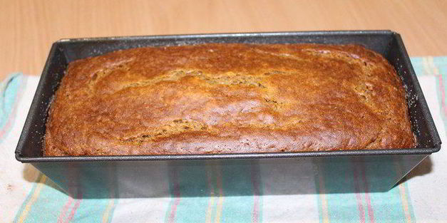 кекс с хурмой