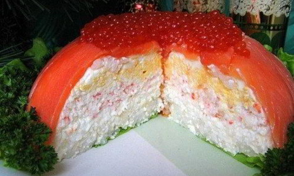 Рецепт кекс с красной рыбой и сыром