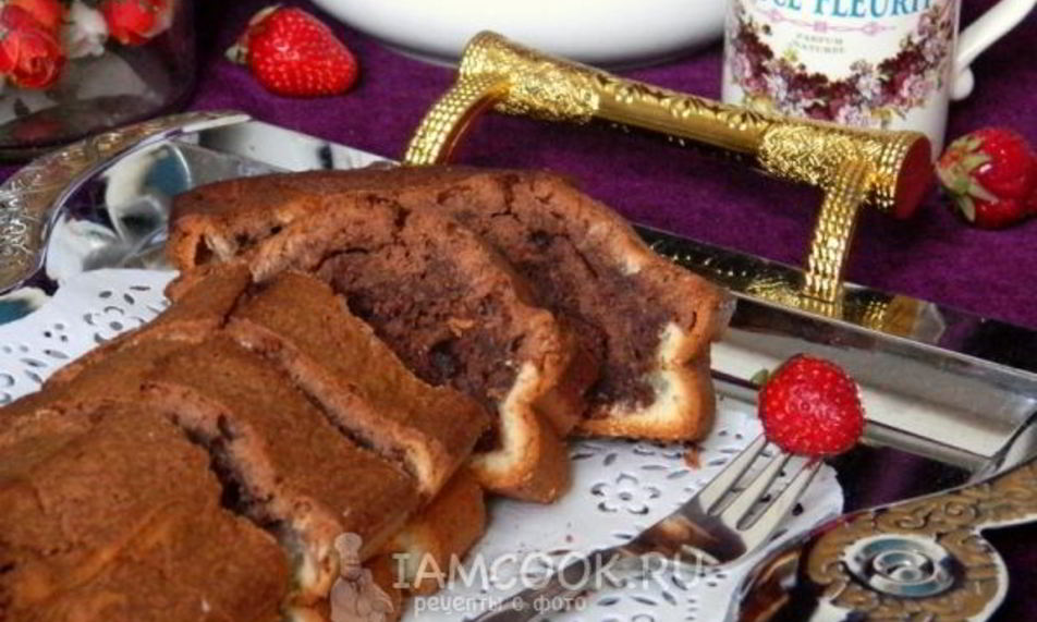 Рецепт кекс с нутеллой