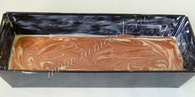 кекс с нутеллой