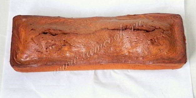 кекс с нутеллой