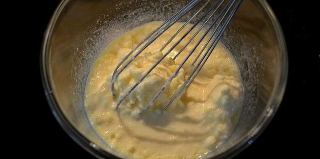 кекс с пралине и мороженым