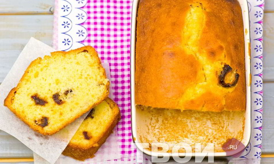 Рецепт кекс с сухофруктами