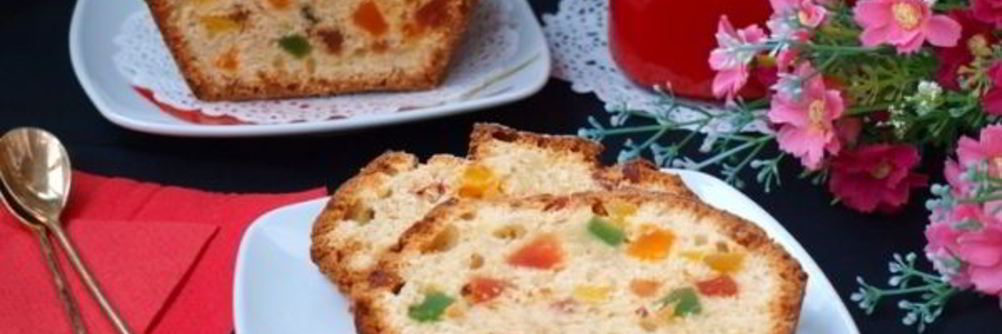 Кекс с цукатами