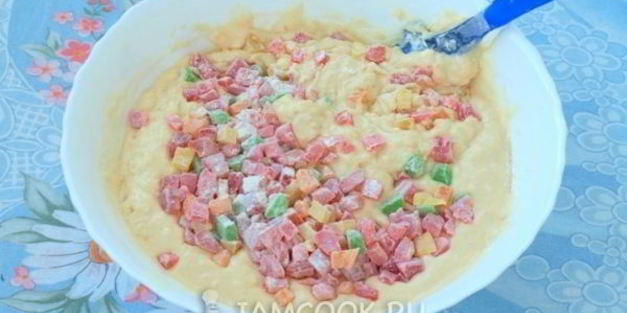 кекс с цукатами