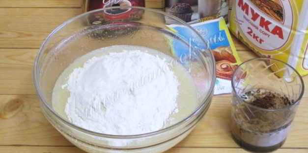 кекс шоколадный в мультиварке