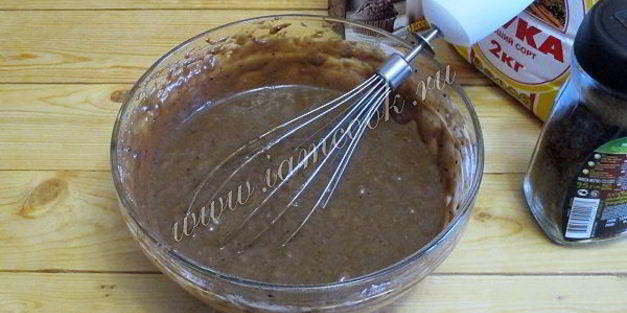 кекс шоколадный в мультиварке