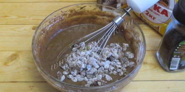 кекс шоколадный в мультиварке