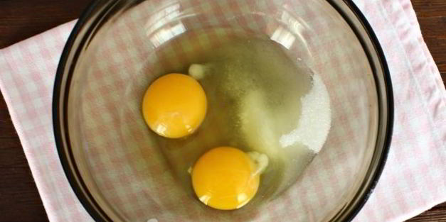 кекс в микроволновке без разрыхлителя