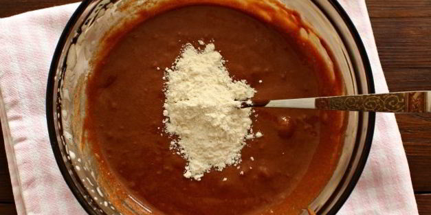 кекс в микроволновке без разрыхлителя