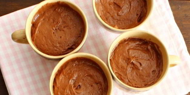 кекс в микроволновке без разрыхлителя