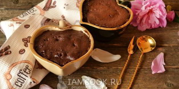 кекс в микроволновке за 3 минуты