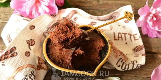 кекс в микроволновке за 3 минуты