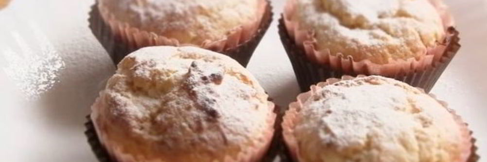 Кексики на сметане с конфетами