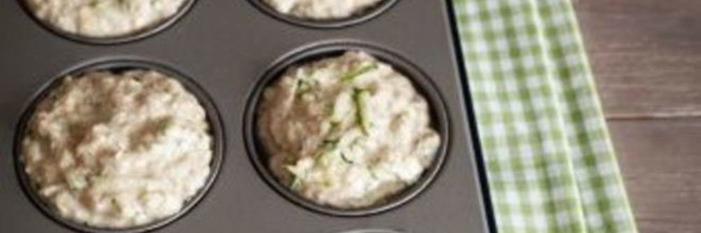 Кексы из кабачков