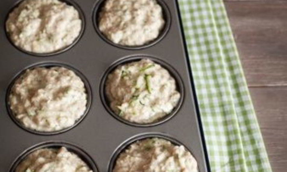 Рецепт кексы из кабачков