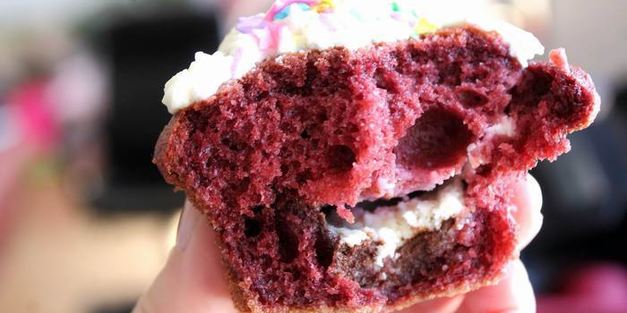 кексы red velvet с сюрпризом