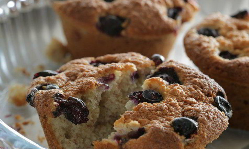 Рецепт кексы с голубикой