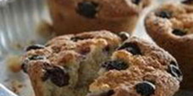 кексы с голубикой