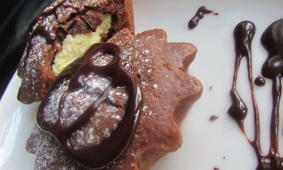 Рецепт кексы с творожной начинкой