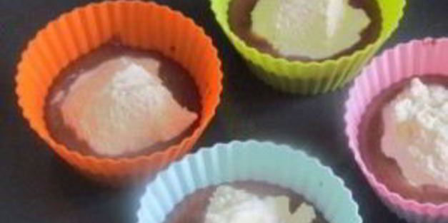 кексы с творожной начинкой