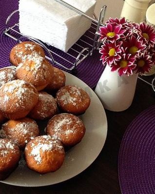 Кексы с вареньем