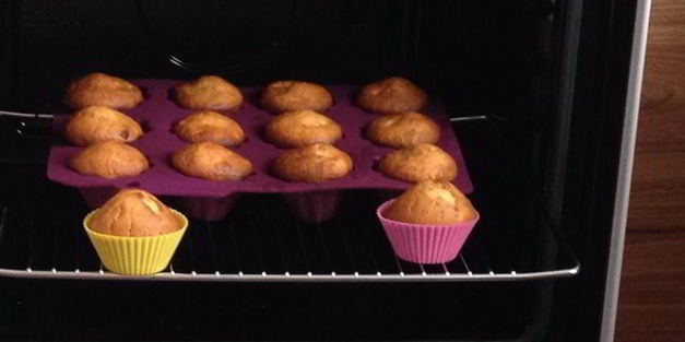 кексы с вареньем