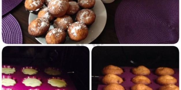 кексы с вареньем