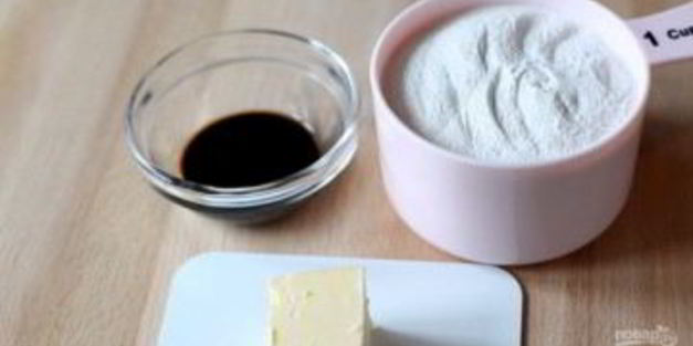 кофейный кекс на сметане