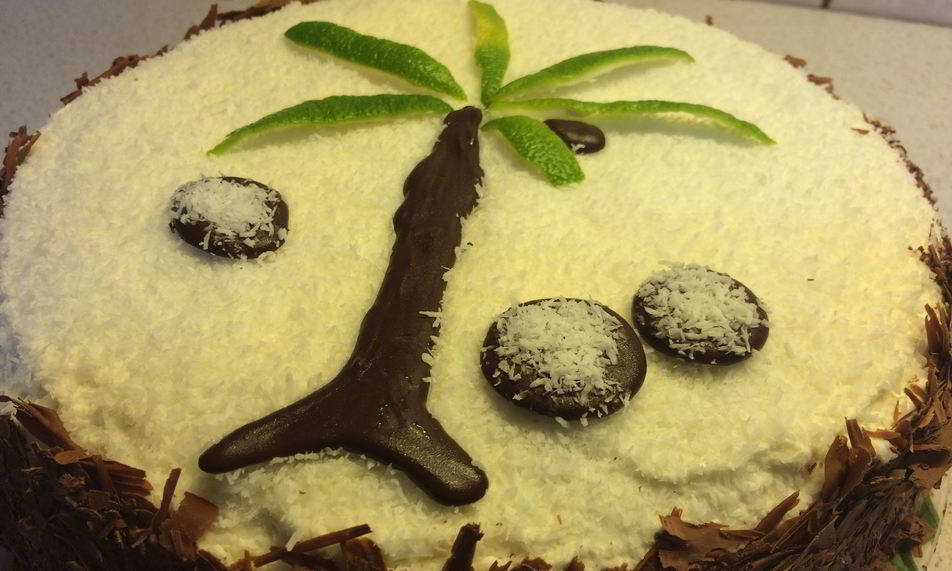 Рецепт кокосовый кекс