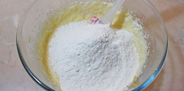 лимонно-ванильный кекс