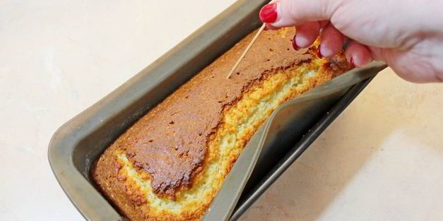 лимонно-ванильный кекс