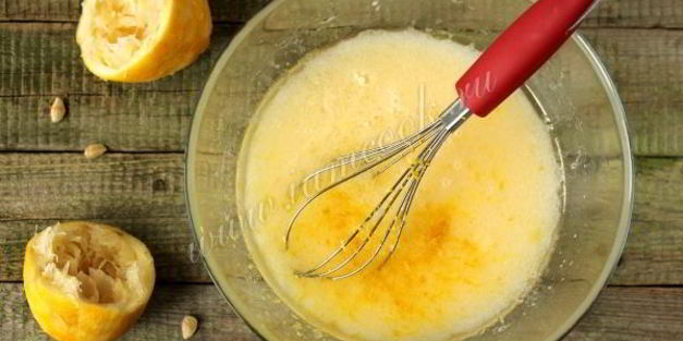 лимонные кексы с кремом из белого шоколада