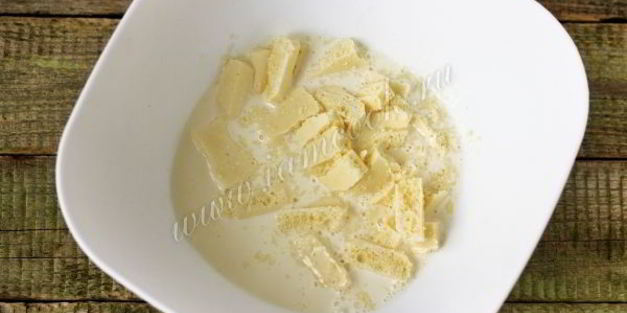 лимонные кексы с кремом из белого шоколада