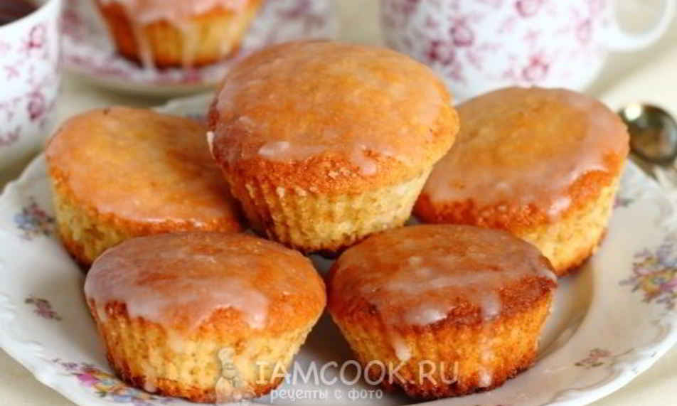 Рецепт лимонные кексы в силиконовых формочках