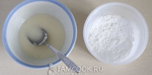 лимонные кексы в силиконовых формочках