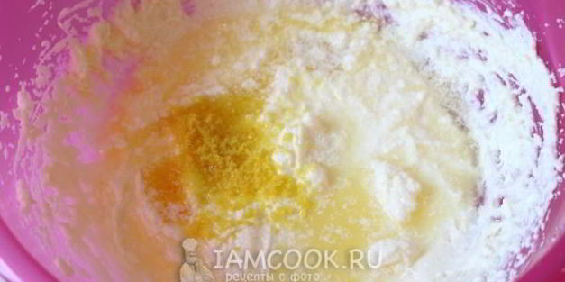 лимонные кексы в силиконовых формочках