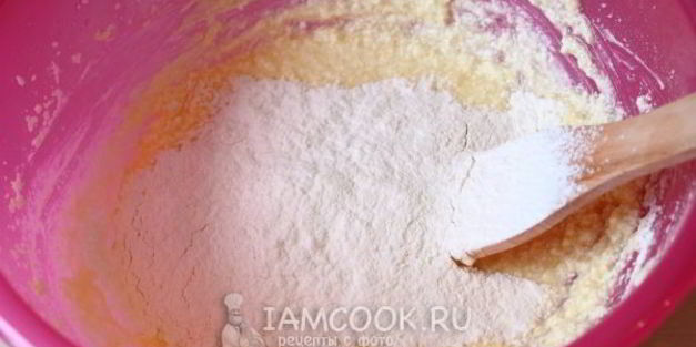 лимонные кексы в силиконовых формочках