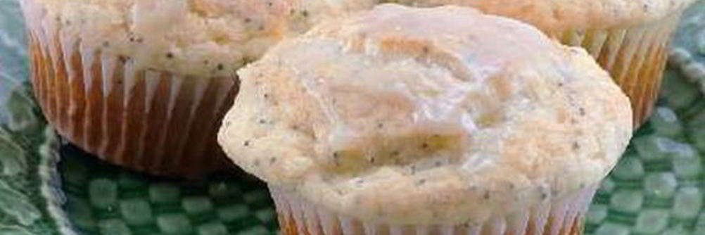 Маковые кексы с заварным кремом